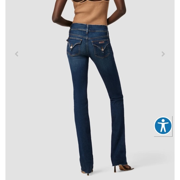 Hudson Pop Signature Mid Rise Boot Cut Jeans Size 29 - Picture 2 of 10